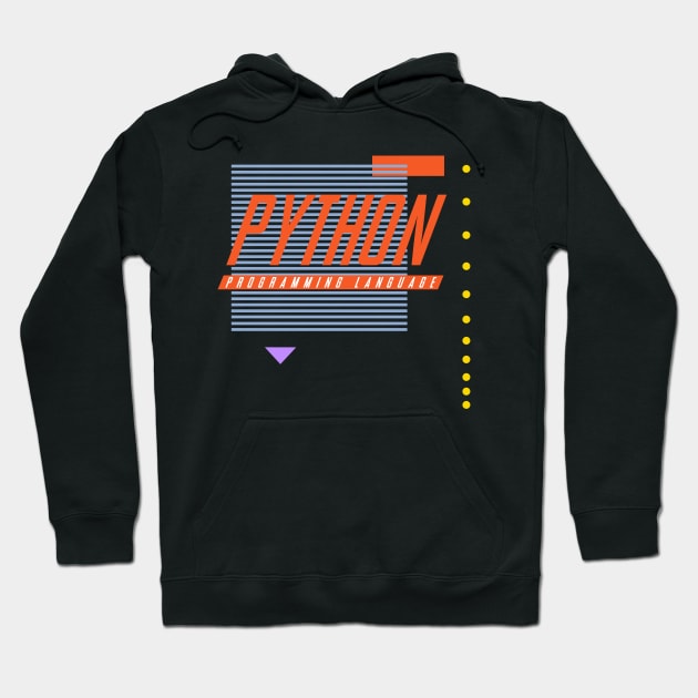 python programming language Hoodie by thomasesmith